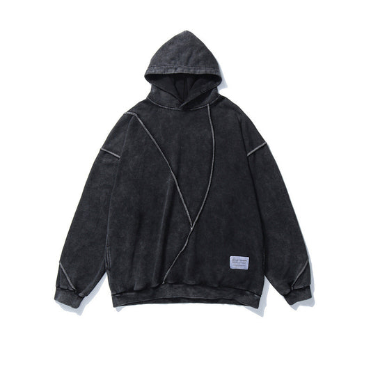 WASHED BLACK HOODIE