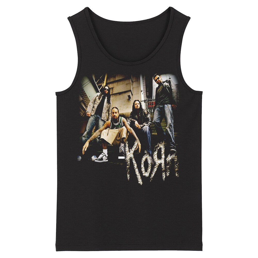 METAL BAND X TANK TOP