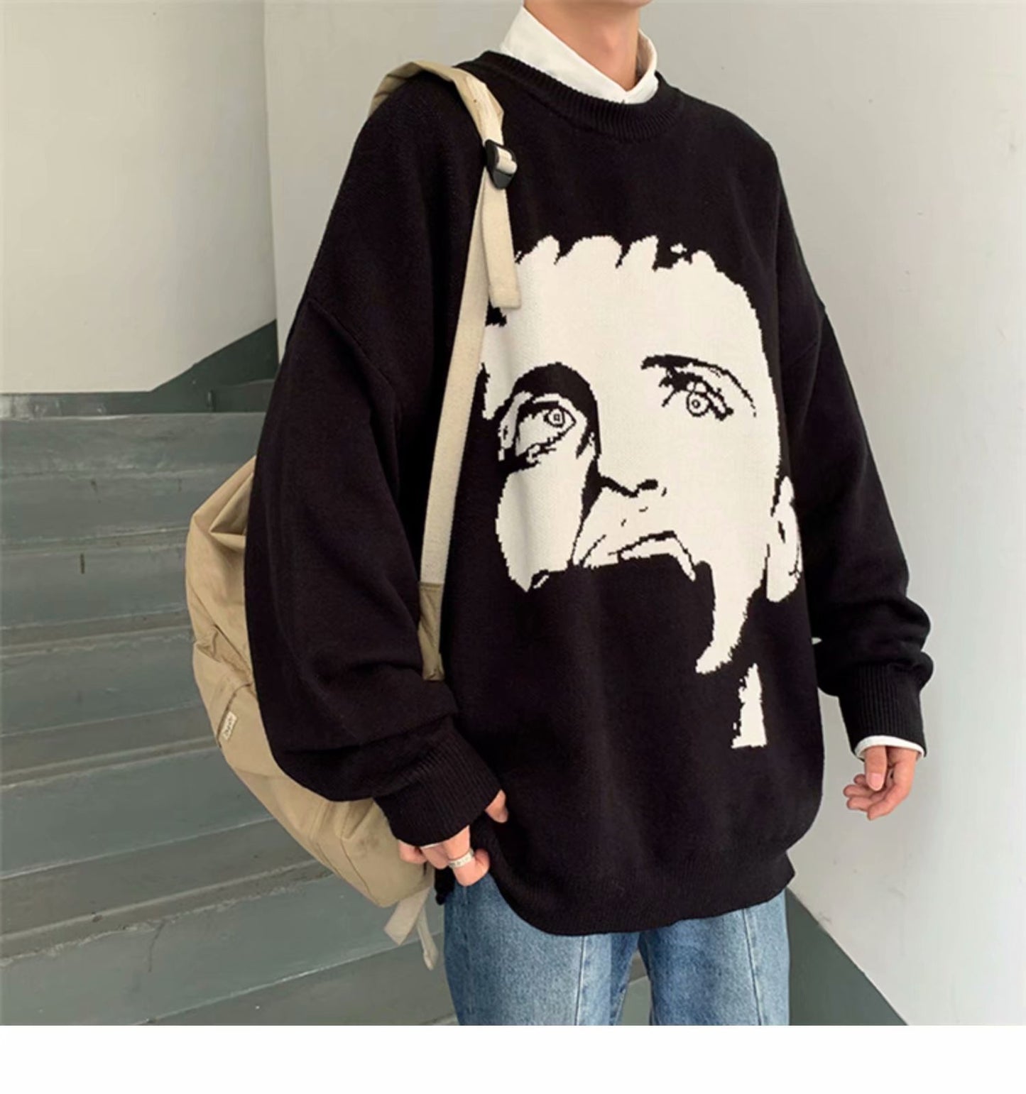 KOREAN SCREAM SWEATER