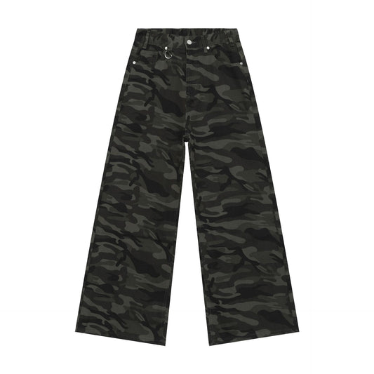 CAMOUFLAGE MILITARY JEANS