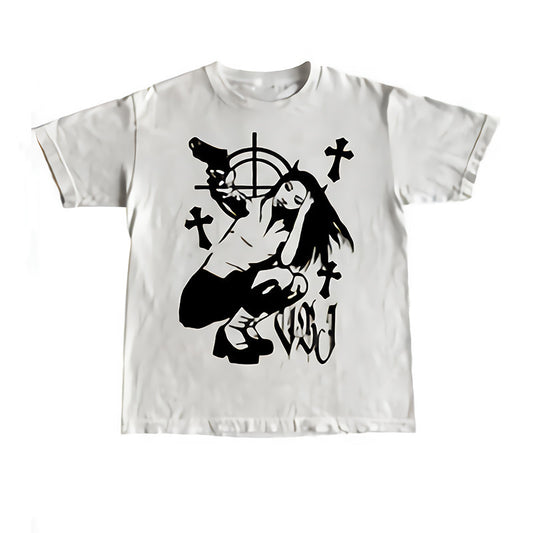 CROPPED MEN TEE SHOOTER